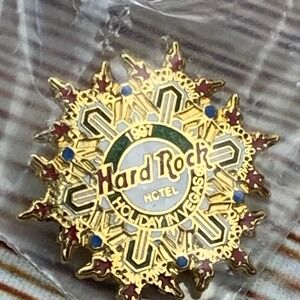 Hard Rock Hotel‎ Las Vegas Holiday 1997 Collectible Pin